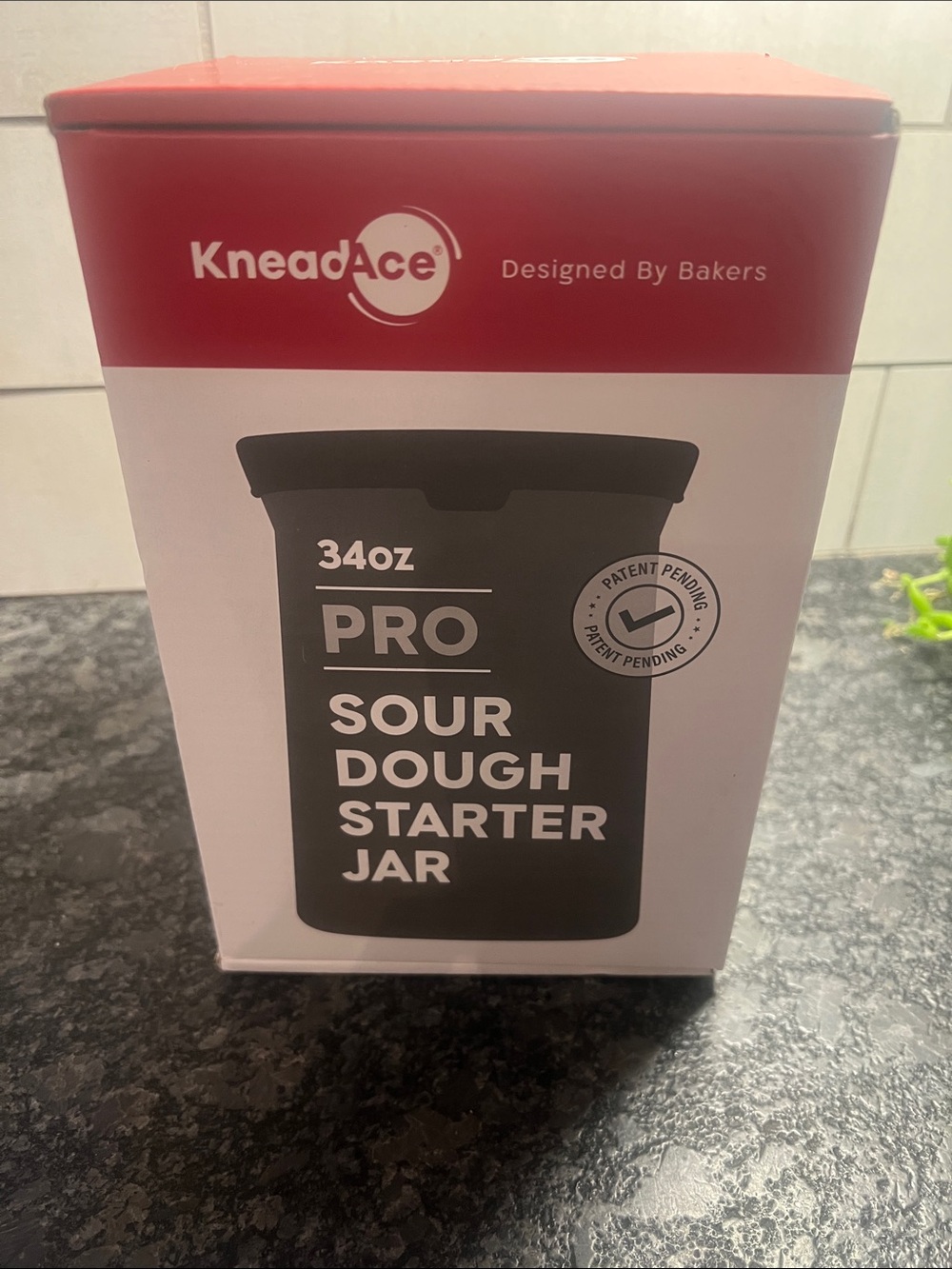KneadAce 34oz Pro Sourdough Starter Jar -   New in box.